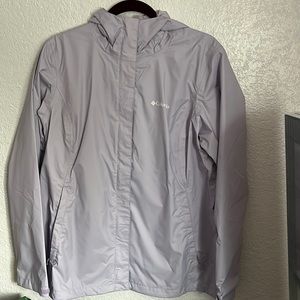 Light purple Columbia windbreaker
